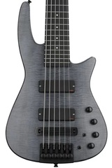 NS Design CR6 Radius Bass Guitar - Charcoal Satin