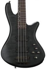 Schecter Stiletto Studio-8 Bass Guitar - See-Thru Black Satin