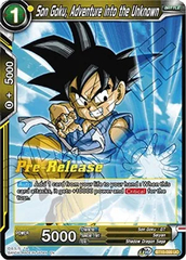 Son Goku, Adventure into the Unknown - BT10-099 - UC - Pre-release (Rise of the Unison Warrior)