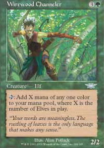 Wirewood Channeler - Foil