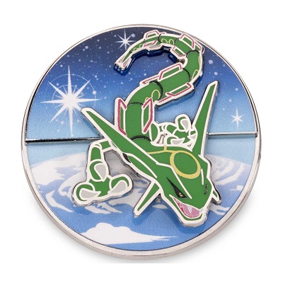 Rayquaza Stellar Sky Pokémon Spinning Scenes Pin