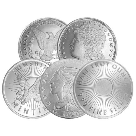 1/2 oz Silver Round | Any Mint, Any Condition