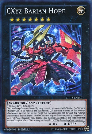 CXyz Barian Hope - Ultimate Rare