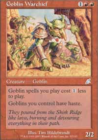 Goblin Warchief - Foil