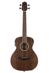 Lanikai FB-EBU Figured Bocote Bass Acoustic-Electric Ukulele - Natural
