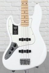 Fender Player Jazz Bass Left-handed - Polar White with Maple Fingerboard