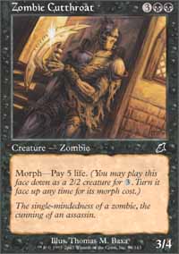 Zombie Cutthroat - Foil