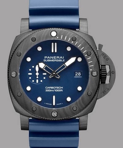 Panerai - Submersible QuarantaQuattro Carbotech Blu Abyss