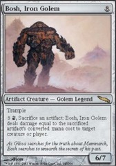 Bosh, Iron Golem - Foil