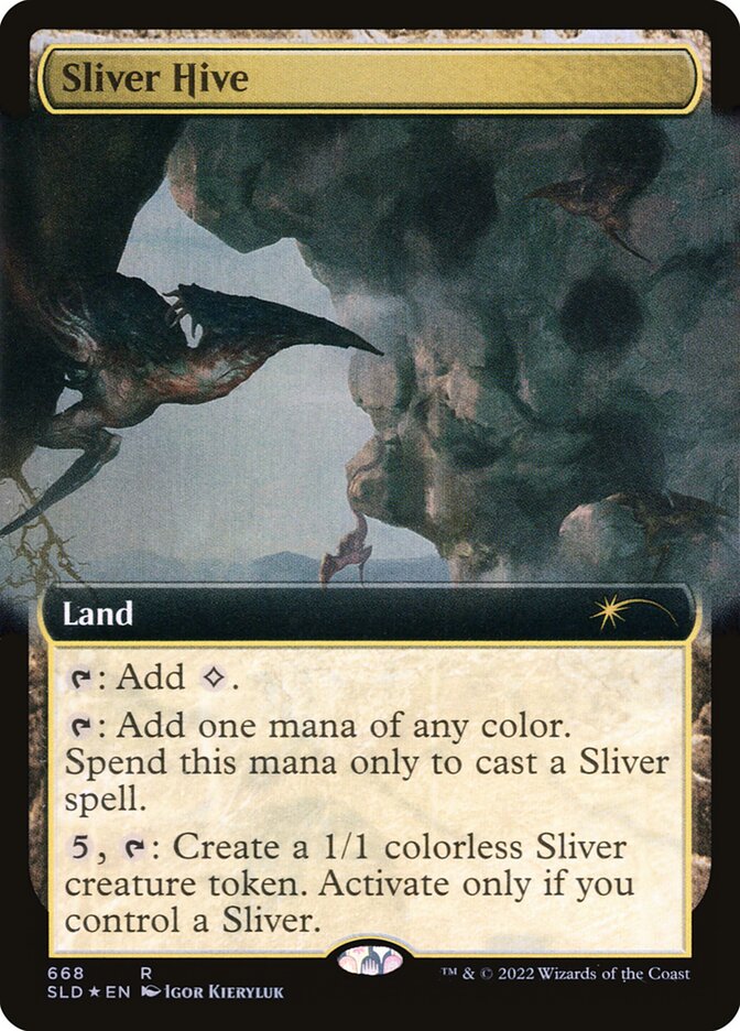 Sliver Hive - Foil - Extended Art