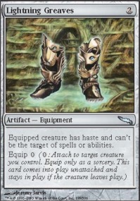 Lightning Greaves - Foil