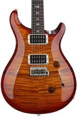 PRS Custom 24 Electric Guitar with Pattern Thin Neck - Dark Cherry Burst