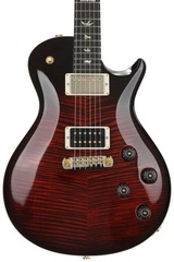 PRS Mark Tremonti Signature Electric Guitar with Adjustable Stoptail - Fire Red Burst 10-Top
