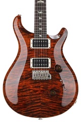 PRS Custom 24 Electric Guitar with Pattern Thin Neck - Orange Tiger