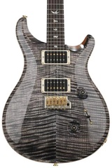 PRS Custom 24 Electric Guitar with Pattern Thin Neck - Charcoal 10-Top