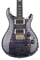 PRS Custom 24 Piezo 10-Top Electric Guitar with Pattern Thin Neck - Purple Iris