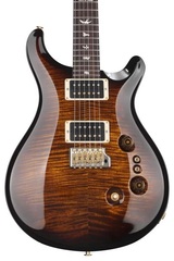 PRS Custom 24-08 Electric Guitar - Black Gold Burst 10-Top
