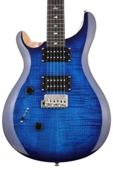PRS SE Custom 24 Left-handed Electric Guitar - Faded Blue Burst