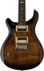 PRS SE Custom 24 Left-handed Electric Guitar - Black Gold Sunburst
