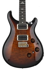 PRS Custom 24 Piezo Figured Top - Black Gold Wrap Burst with Pattern Thin Neck