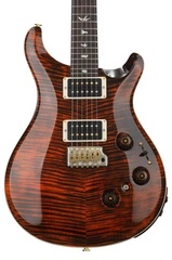 PRS Custom 24 Piezo Electric Guitar with Pattern Thin Neck - Orange Tiger 10-Top