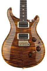 PRS Custom 24 Piezo Electric Guitar with Pattern Thin Neck - Yellow Tiger 10-Top