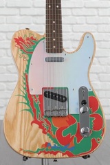 Fender Jimmy Page Telecaster - Natural with Artwork