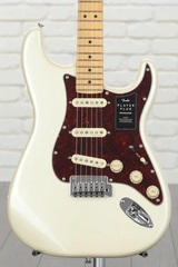 Fender Player Plus Stratocaster Electric Guitar - Olympic Pearl with Maple Fingerboard