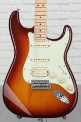 Fender Deluxe Stratocaster HSS - Tobacco Sunburst with Maple Fingerboard