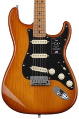 Fender American Ultra Stratocaster - Honeyburst with Roasted Maple Fingerboard, Sweetwater Exclusive