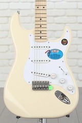 Fender Jimmie Vaughan Tex-Mex Stratocaster - Olympic White with Maple Fingerboard