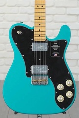 Fender American Professional II Telecaster Deluxe - Miami Blue with Maple Fingerboard