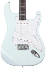 Fender Kenny Wayne Shepherd Stratocaster Electric Guitar - Transparent Faded Sonic Blue