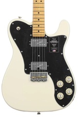Fender American Professional II Telecaster Deluxe - Olympic White with Maple Fingerboard