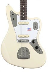 Fender Johnny Marr Jaguar - Olympic White with Rosewood Fingerboard