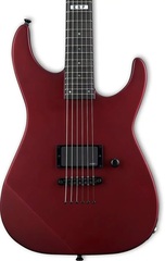 ESP E-II M-1 Thru NT Electric Guitar - Deep Candy Apple Red Satin