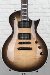 ESP LTD EC-1000T FM Electric Guitar - Black Natural Burst
