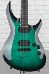 ESP LTD H3-1000 FM - Black Turquoise Burst