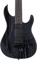 ESP LTD SN-1007 HT Baritone Electric Guitar - Black Blast