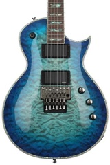 ESP LTD EC-1000FR QM - Violet Shadow - Sweetwater Exclusive