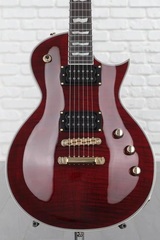 ESP LTD EC-1000T CTM Electric Guitar - See-thru Black Cherry