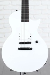 ESP LTD EC Arctic Metal Electric Guitar - Snow White Satin
