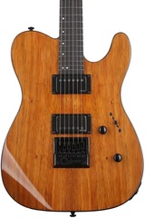 ESP LTD TE-1000 EverTune Koa Electric Guitar - Natural Gloss