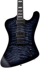 ESP LTD Phoenix-1000 QM Electric Guitar - See-thru Black Sunburst
