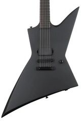 ESP LTD EX Black Metal Electric Guitar - Black Satin