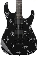 ESP LTD Kirk Hammett Signature Demonology - Black