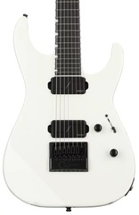ESP E-II M-II 7B Baritone EverTune Electric Guitar - Pearl White