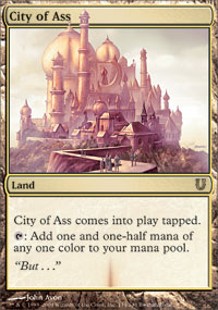 City of Ass - Foil