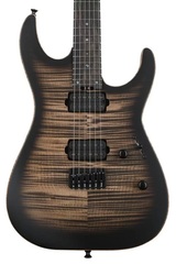 ESP USA M-II HT Flamed Maple - Satin See Thru Black Sunburst