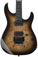 ESP E-II SN-II Electric Guitar - Nebula Black Burst